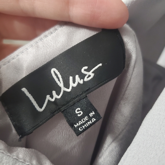 Toast to Life Grey Mini Dress - Picture 3 of 4